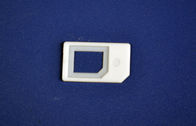 Black Micro And Normal MINI SIM Adapter For IPhone 4 / 4S 1.5 x 1.2cm