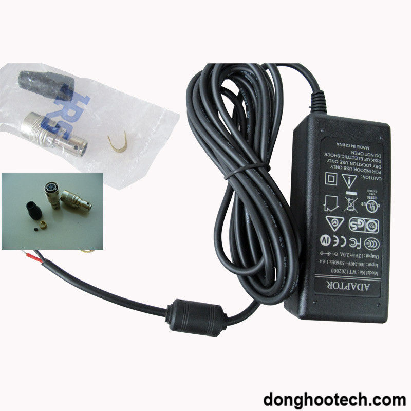 Black / Grey Switching Camera Power Supply Adaptor 12V DC 6pin Hr10A-7p-6s ( 73 )