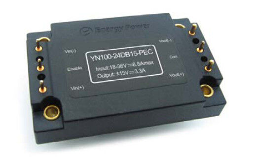 18 - 36V  input range  DC-DC Converters 100W Output 15V YN100-24DB15-PEC