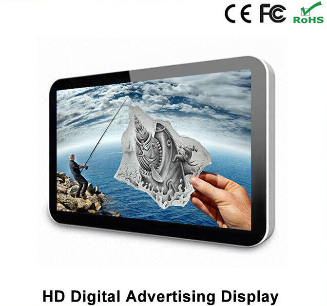 1920 x 1080 42 Inch Digital Signage / Wall Mounted Digital Advertising Player