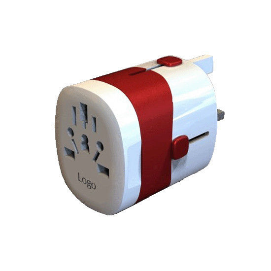 5v 2100mA Worldwild Travel Plug Adapter White Universal Double Usb Travel Charger MLP-M3