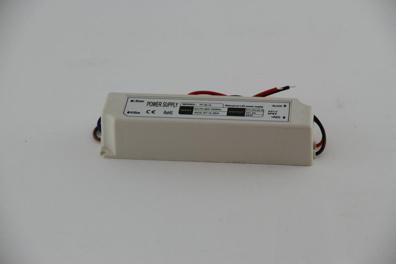 Single Output LCD Display Constant Voltage LED Driver 36W 3A With Automatic Restoration