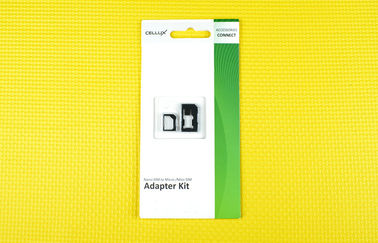 Plastic Micro SIM Card Adaptor From iPhone 4 , Mini 4FF To 3FF