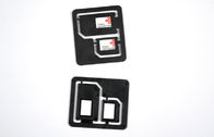 Plastic 2 In 1 Dual SIM Card Adapters , Combo Nano SIM For IPhone 5