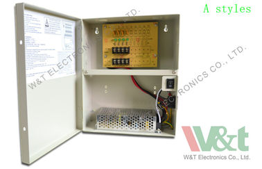 Shelter Camera / DVR Linear CCTV Power Supply Box 24V 96W With 4 Channel