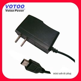 10W 5V 2A Wall Mount Power Adapter With Mini / Micro DC Plug , CCTV Power Supply