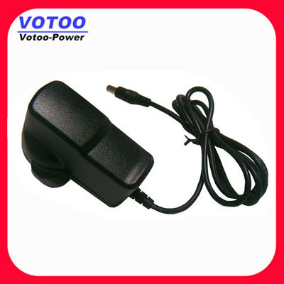 High Efficiency 9W 9V 1A Wall Mount Power Adapter For DVD Player , 50-60Hz