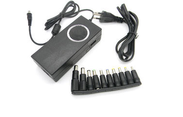 90W-Auto+Slim+Blue LCD Universal Laptop Power Adapter