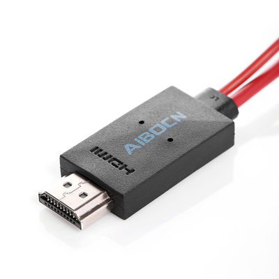 6.5 Feet MHL 11 Pin Micro USB to HDMI Adapter Cable 1080P HDTV for Samsung