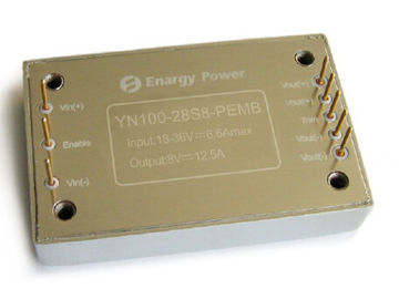 100 Watt quarter brick dc-dc converter Output 28V YN100-28S28-PEMB