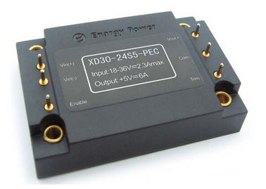30W DC-DC Converters module , 24 volt to 5 volt dc to dc converter XD30-24S5-PEC