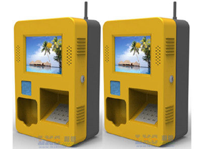Movie Tickets Printing Wall Mounted Kiosk With Pinpad And NFC Card Reader