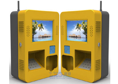 Movie Tickets Printing Wall Mounted Kiosk With Pinpad And NFC Card Reader