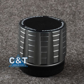 Small Li-ion battery Powered Iphone / Ipad Bluetooth Speaker with Built-in Mic