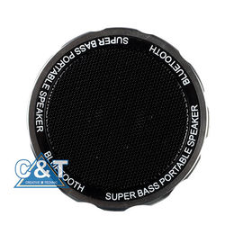 Small Li-ion battery Powered Iphone / Ipad Bluetooth Speaker with Built-in Mic