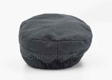 Fashion Men Blank Cotton Military Cap With Leather , Army Twill Cap