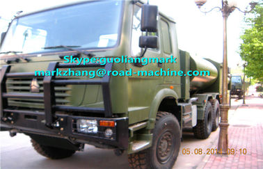 SINOTRUK HOWO Green  Military 6*4 Water Tanker Truck 25000L With EURO II/EUROIII ZZ5257M3247N Standard LHD OR RHD