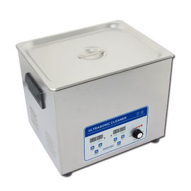 Power Adjustable Benchtop Ultrasonic Cleaner 10liter for Hardware Oil Removal