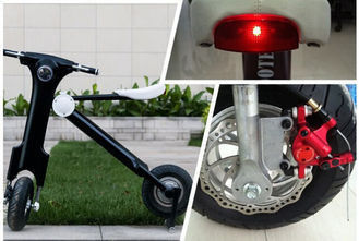 Lithium battery powered 12Ah 48V Folding Electric Bike / motorbike for Teenager