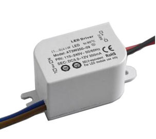 12V 5W IP65 Constant Voltage Led Driver CE ROHS 420mA AC 100-240V