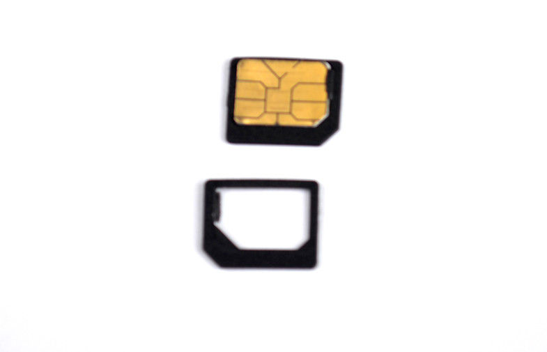 High Quaity Plastic ABS Nano SIM Adapter For Normal Mobile