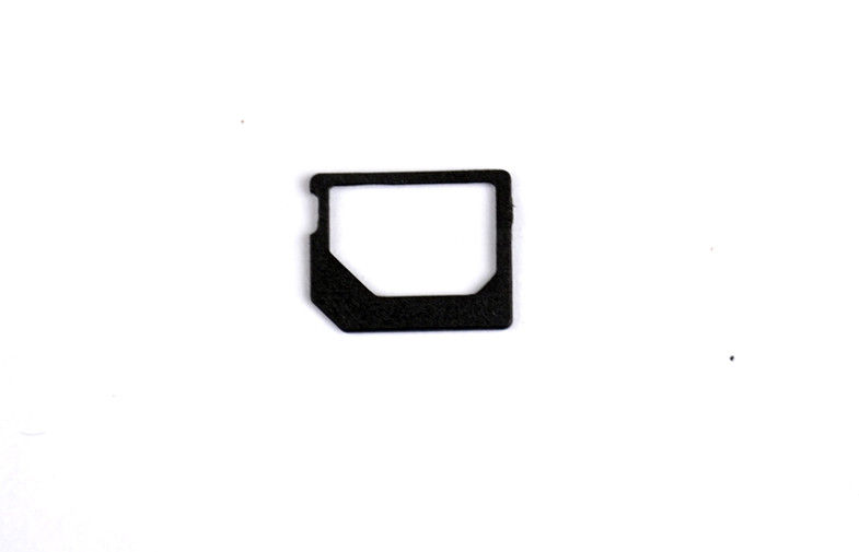 IPhone 5 Nano MINI SIM Adapter With Black Plastic ABS 1.5 x 1.2cm