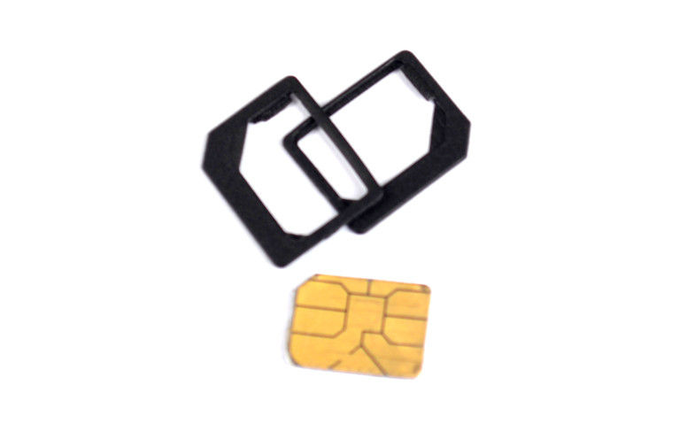 Plastic Nano 4FF To 3FF MINI SIM Adapter For IPhone 5 / IPhone 4