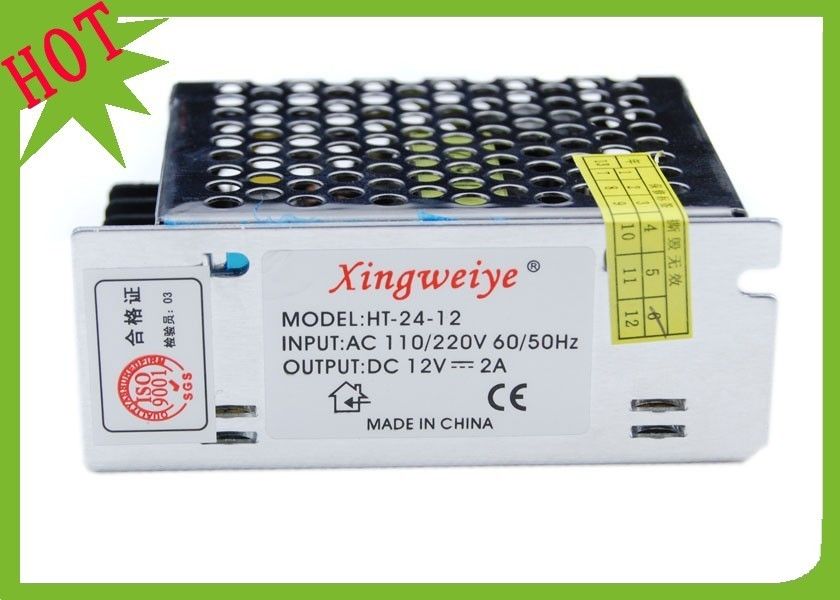 12 V 2 A DC Output Switching Power Supply , Industrial Power Supply