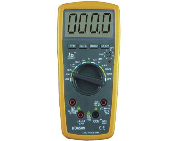 Heavy Duty DMM Digital Multimeter AC DC Current Voltage Resistance