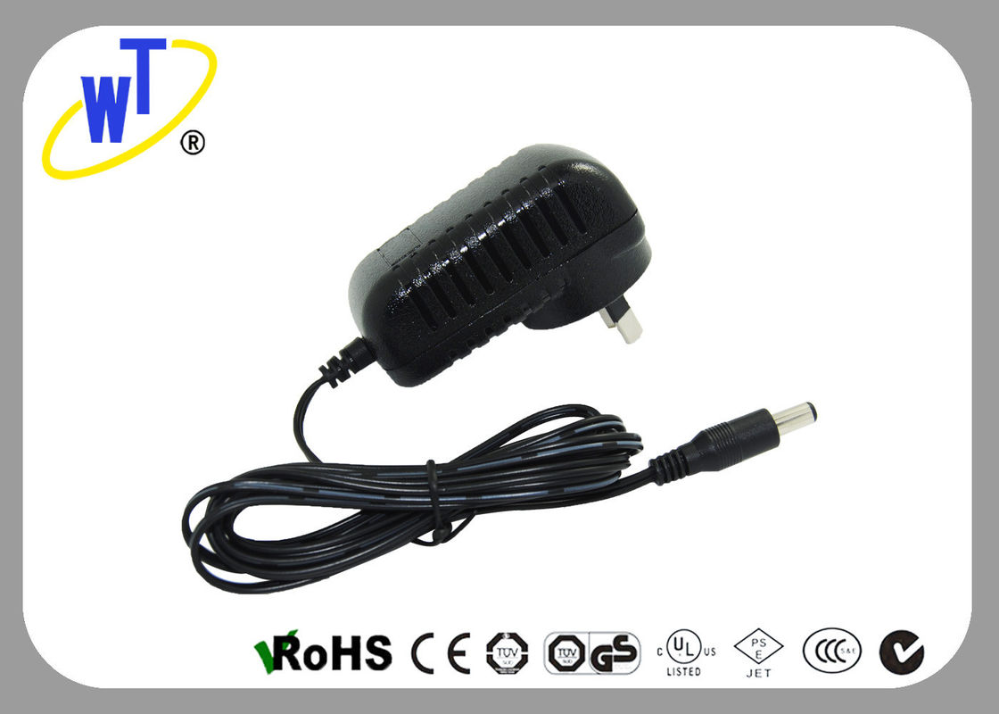 12W DC Output Wall Mount Power Adapter with SAA Plug / 2 Pins
