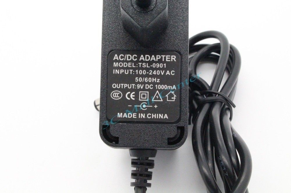 AC 100V-240V Converter Adapter DC 9V 1A Power Supply EU Plug 1000mA for Arduino UNO MEGA