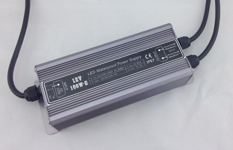 Outdoor Lights Constant Voltage LED Power Supply with Ground Wire DC24V 100W